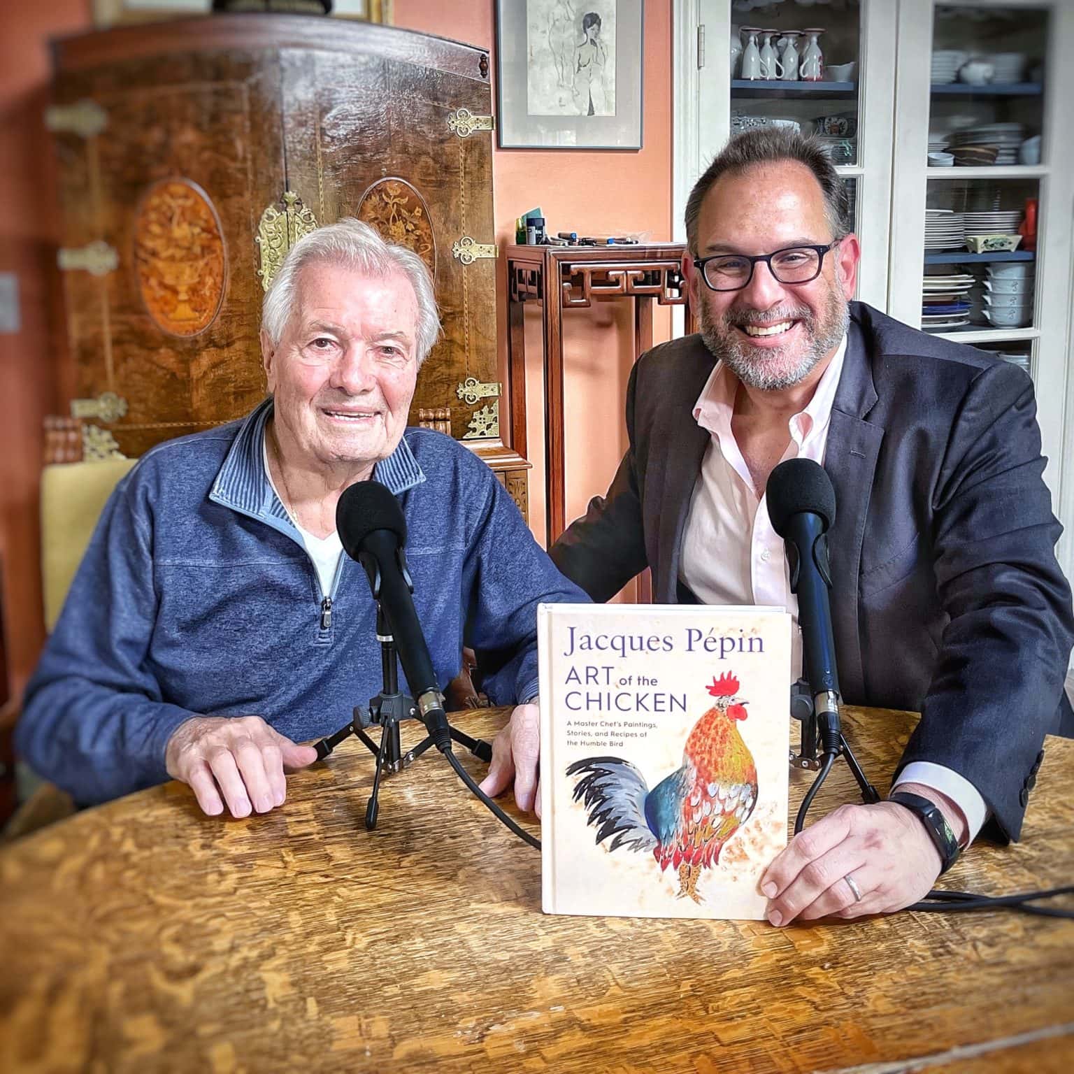 Jacques Pépin (author, Art of the Chicken) Andrew Talks to Chefs