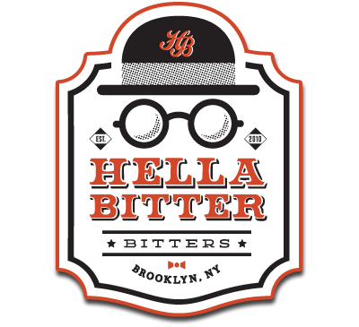 The Hella Bitters Logo.